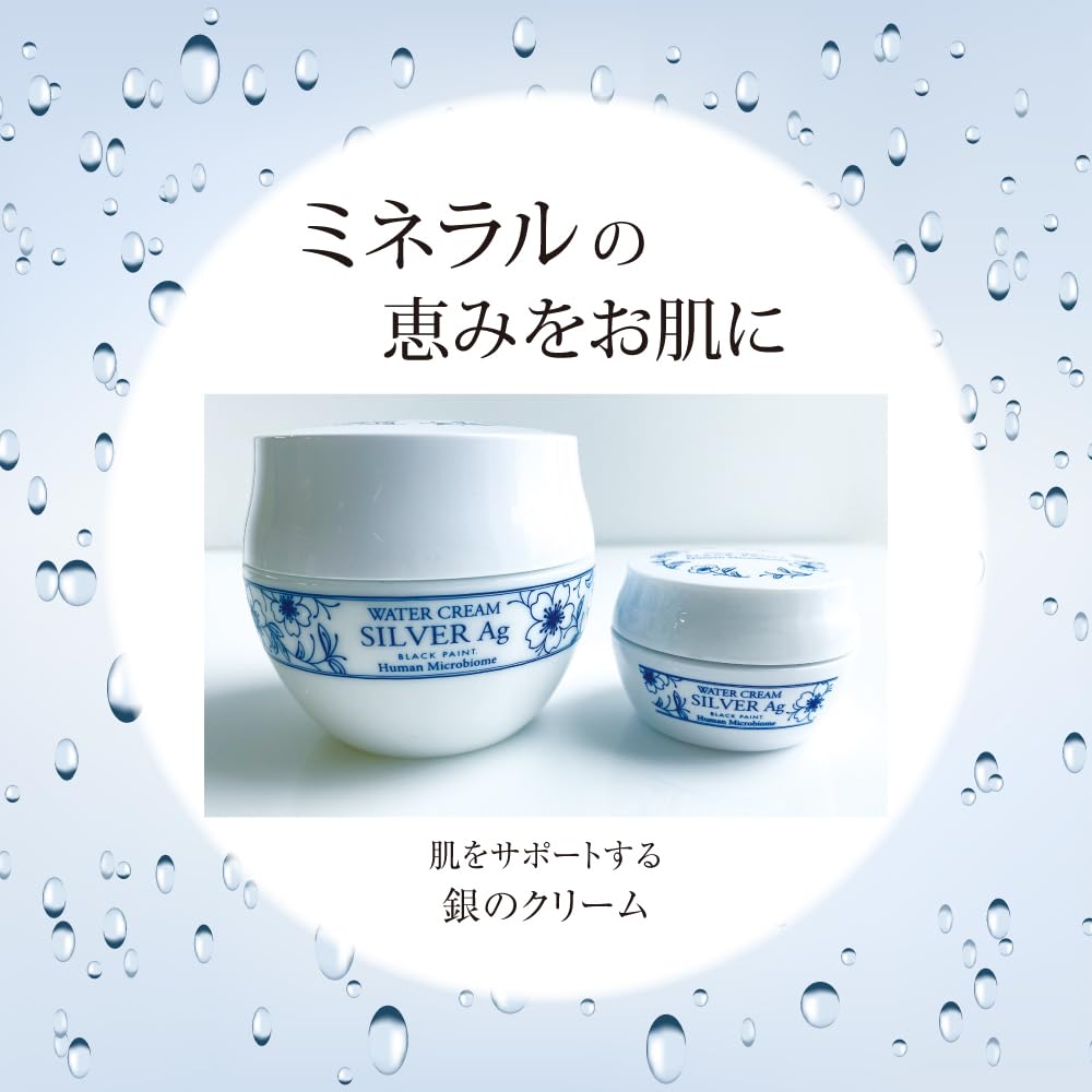 Amazon.co.jp: Black Paint (Moisturizing Cream) Water Cream, Silver
